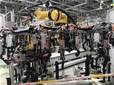 惊呆!大众汽车全球首个MEB工厂来了, 机器人超过1400个,自动化率可达88%